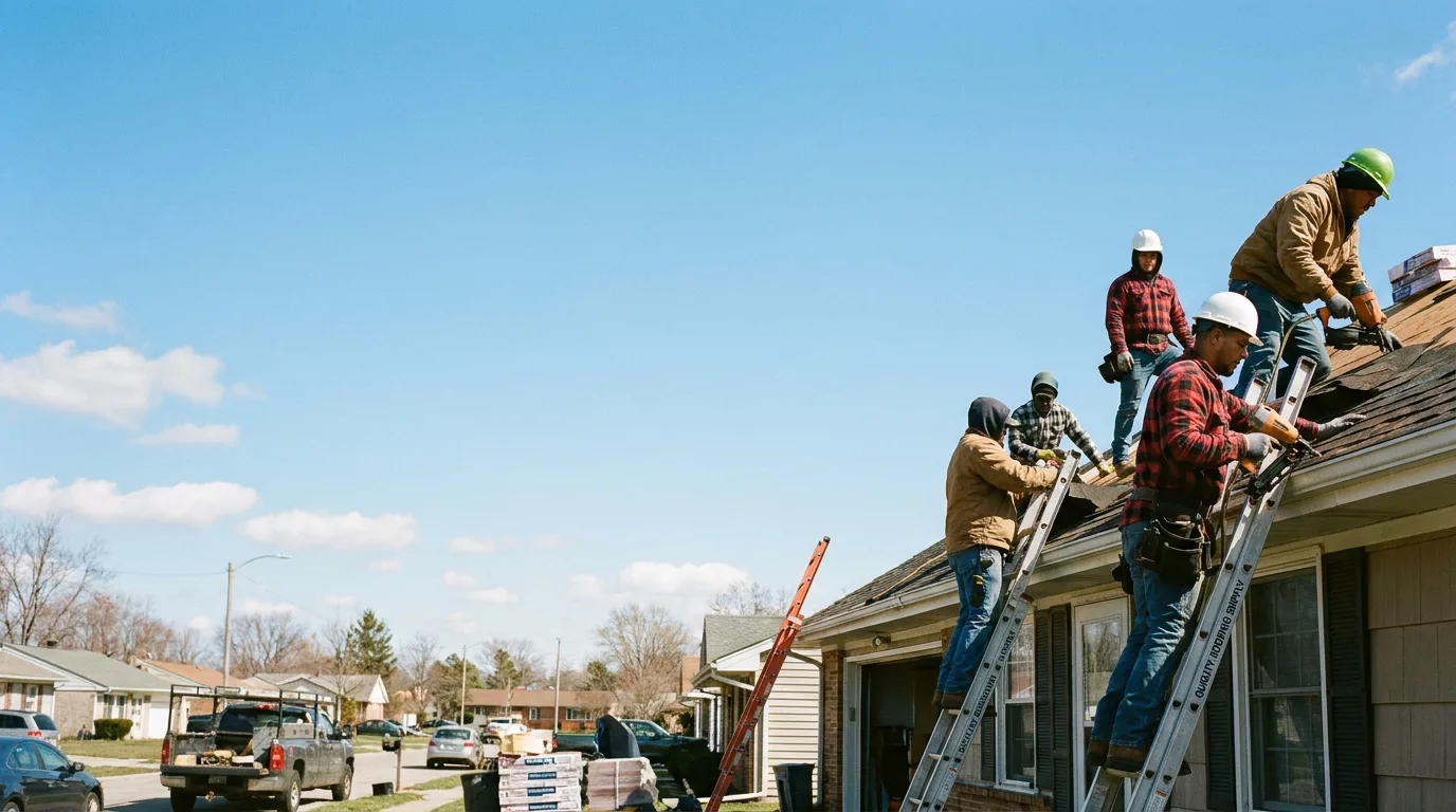 Roofing in Olive Branch, IL near me